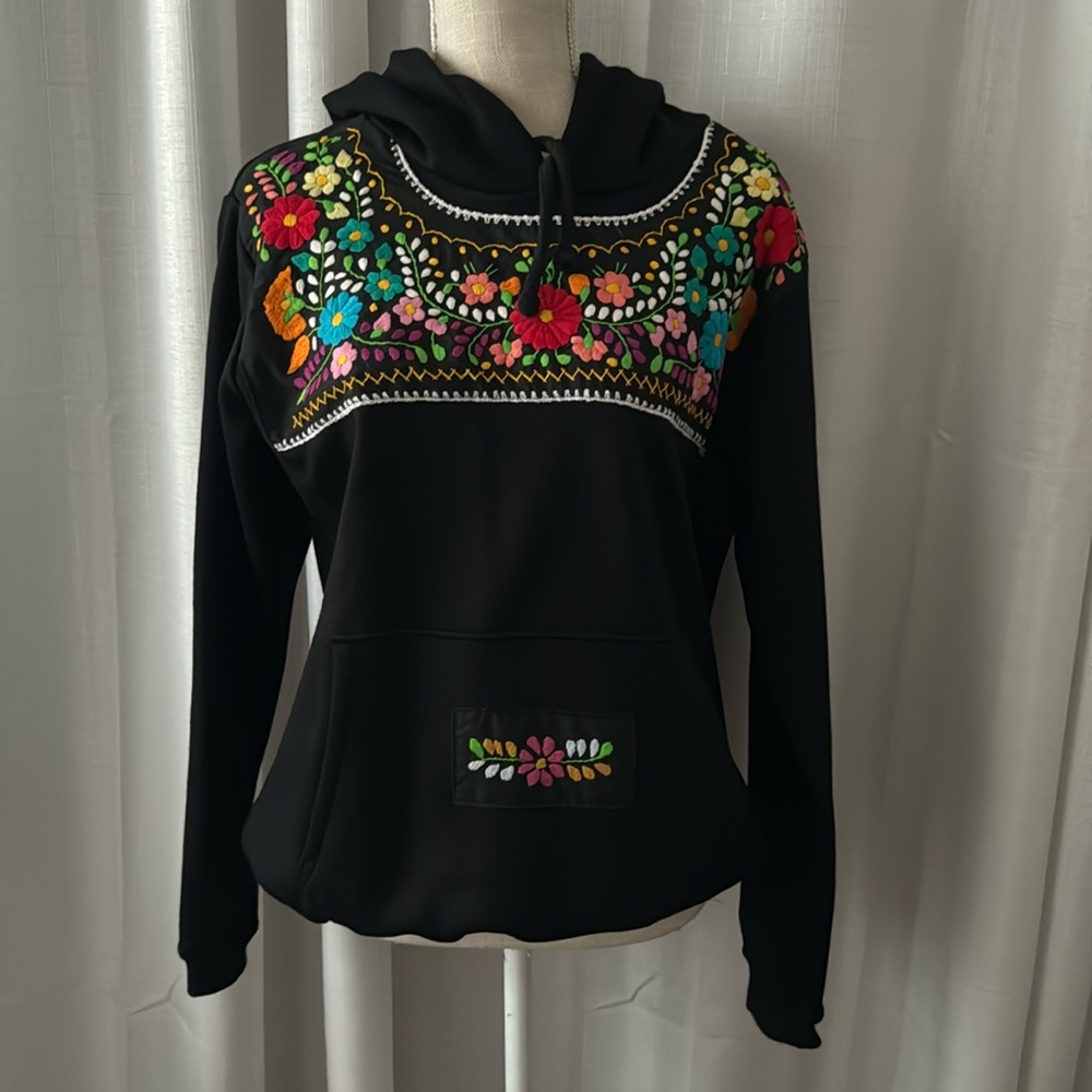 Embroidered Hoodie 💜